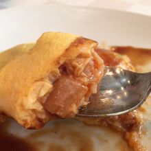 ランチの名物の一つ　オムライス