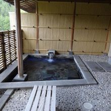 貸し切りの露天