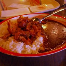 中辛はピリ辛でした