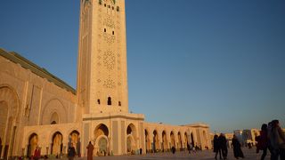 モロッコ最大のモスク！