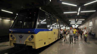 チェントバッリ鉄道のロカルノ駅は地下駅