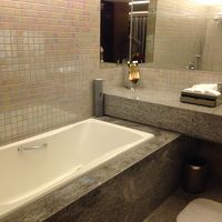 バスタブとても大きくてゆったりでした