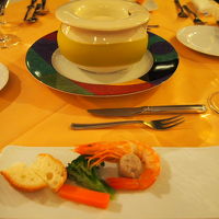 チーズフォンデュ