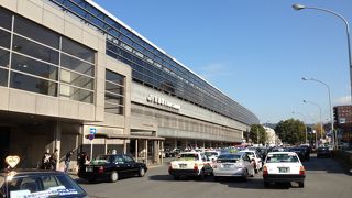 京都駅の中だけでも十分楽しめる。