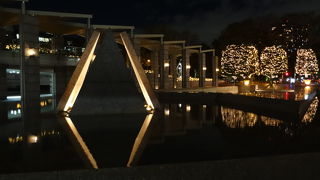 新宿パークタワーのクリスマス