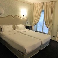 シックな色使いのお部屋で落ち着けました