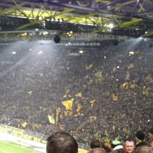 2万人以上のゴール裏