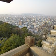 天守からの眺望