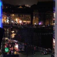 普通のツインでしたが、窓からはボイン川沿いが見えました。