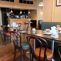 朝食会場の一画