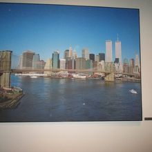 １３年前のワールドトレードセンターと周辺