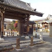 落ち着いたお寺