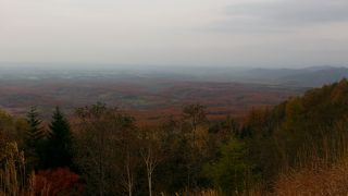 晴天に訪れたかった扇ヶ原展望台　