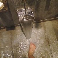 足用のシャワーは癖になるほど心地よい