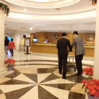 ロビーとフロント