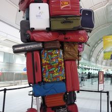 ターミナル内にあるオブジェ