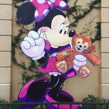 ダッフィーのお店をありました