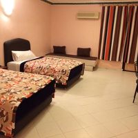 ゆったりした広さの客室