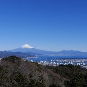 富士山がきれいに見られた