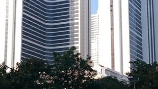 都会の中にある広い公園