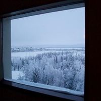 ４階北側の部屋より