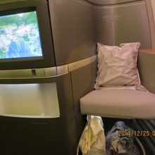 足元の席　ここでも充分