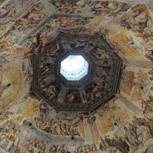 クーポラを下から見ると…