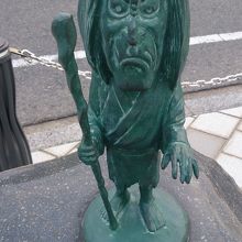 こんな感じで妖怪が展示されています。