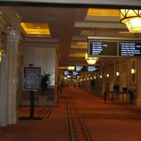 クラブラウンジまでの廊下です。