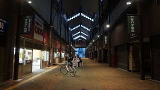 行ったのは夕方