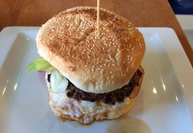 ここより美味しいハンバーガーを食べたことがない。