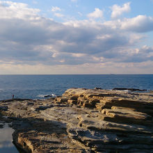 朝日に照らされてとても綺麗でした。