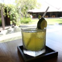 チェックイン時出してくださったライムジュース
