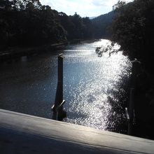 宇治橋から見る五十鈴川