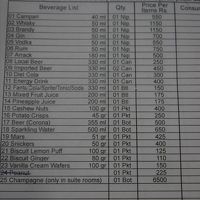 ライオンビールは税など込で３２０でした。