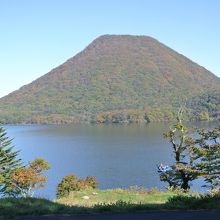 榛名湖と榛名富士