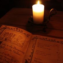 メニューを見るのもこんな感じ。