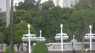 都会の中にある緑多い公園