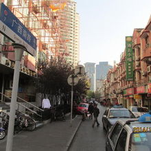 広西南路を延安東路から准海東路まで