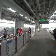 駅舎が新しい