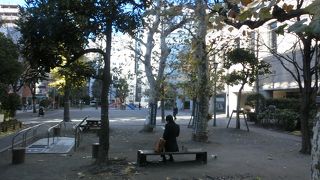 取り立てて見どころもない普通の公園