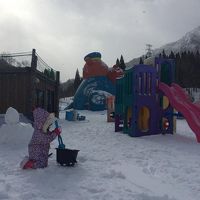 スノーパークが３つもあって、子供たちは大満足でした。