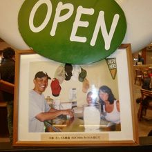 ホノルル店の方には、オバマ大統領もご家族で来店