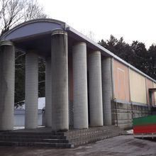 岡之山美術館で撮影