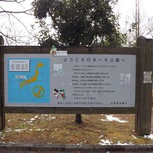 へそ公園で撮影