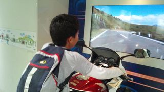 平日はガラガラです。