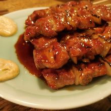 正統派室蘭焼き鳥（豚串）