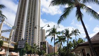 ワイキキの中心