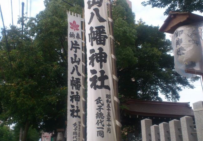 徳川園近くの神社