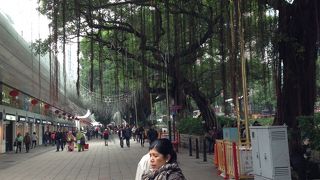 香港九龍のメインストリート